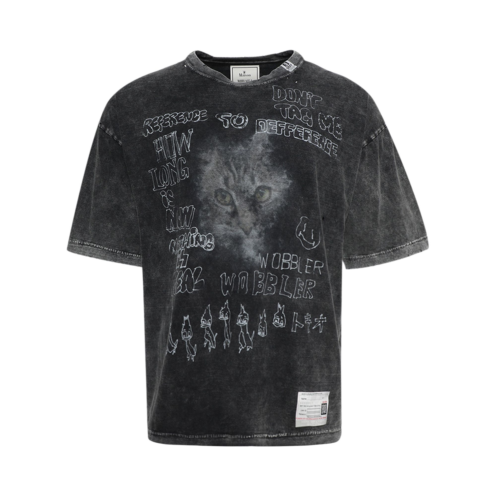 新品 メゾンミハラヤスヒロ Bleached Mini T-shirt 新品 メゾンミハラヤスヒロ Bleached Mini T-shirt