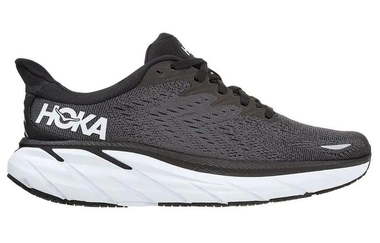 (WMNS) HOKA ONE ONE Clifton 8 'Black White' 1119394-BWHT - 2