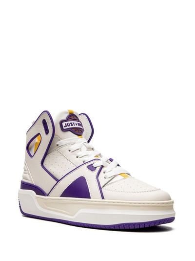 Just Don Courtside High leather sneakers outlook