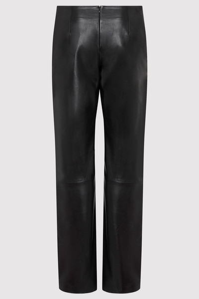 ST. AGNI Leather Pants - Black outlook