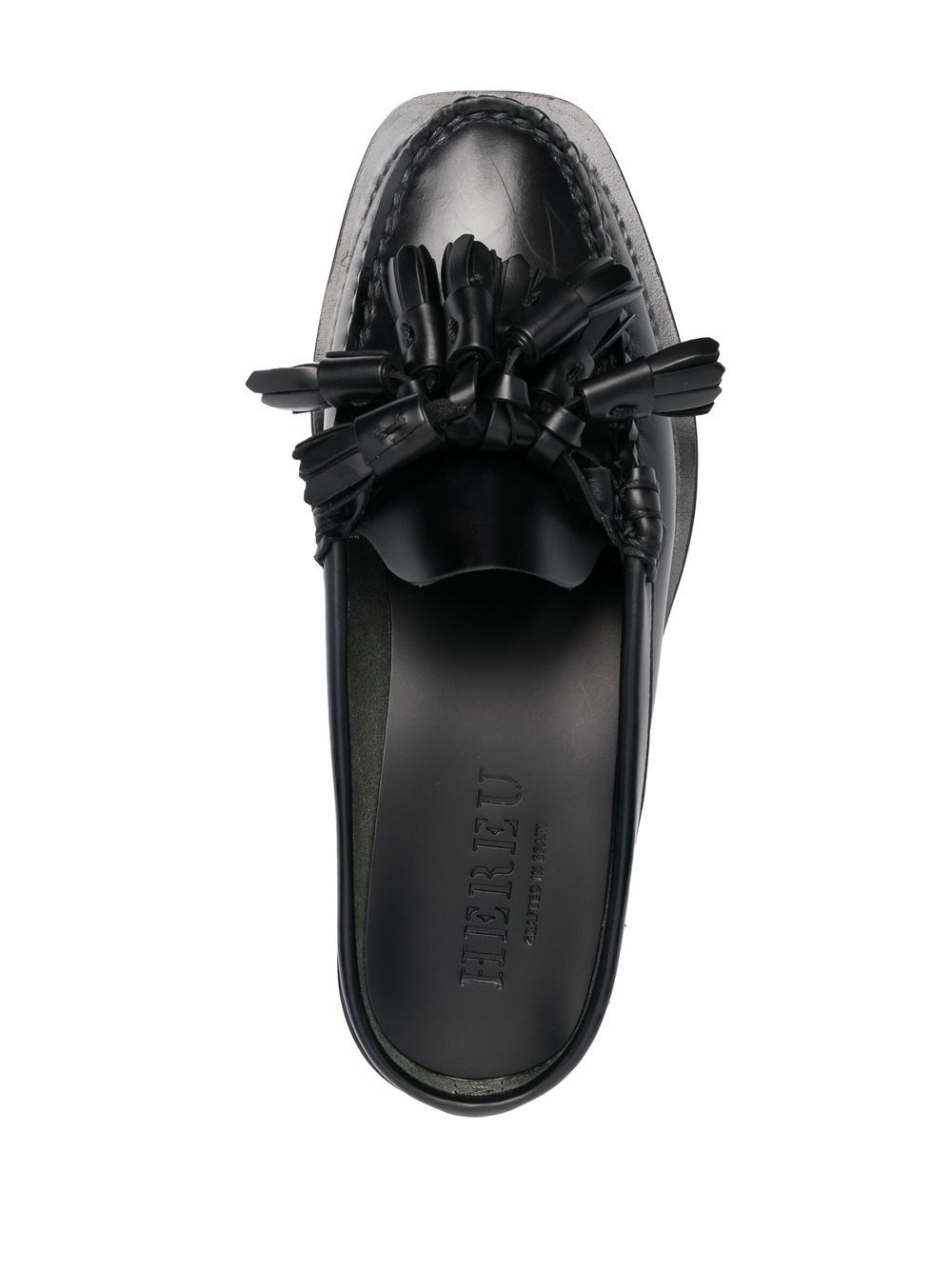Cairel slip-on leather loafers - 4