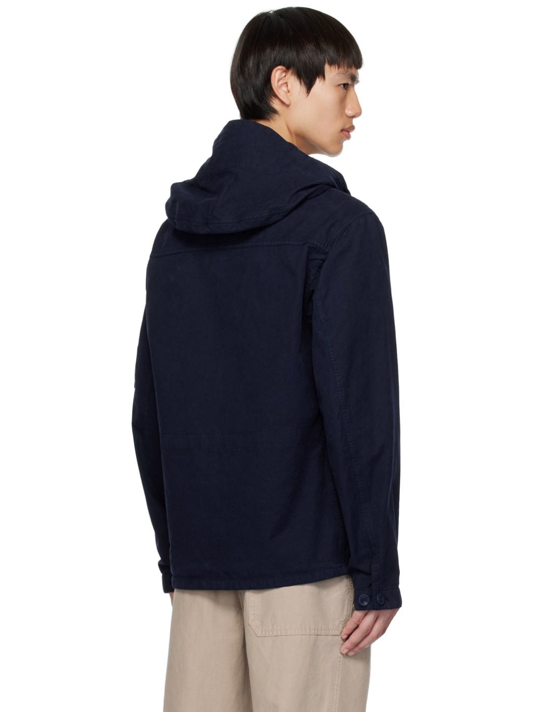 Navy Chore Jacket - 3