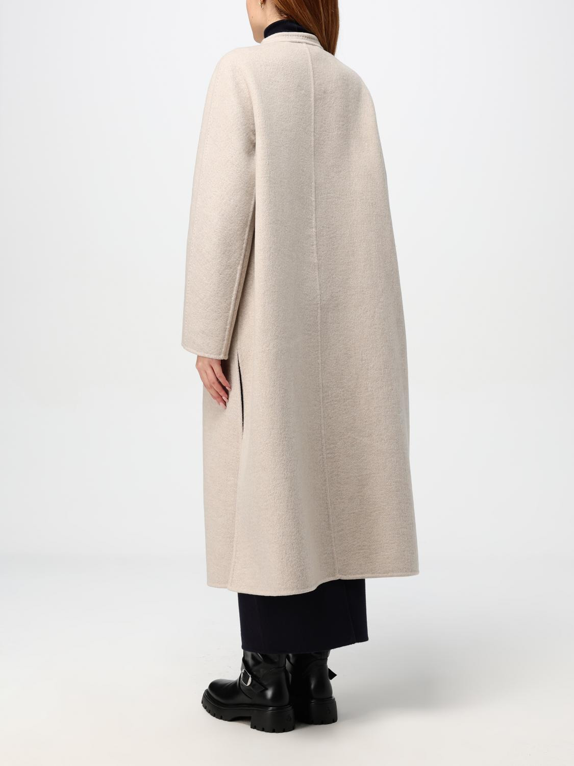 Max Mara Coat Woman Brown - 3