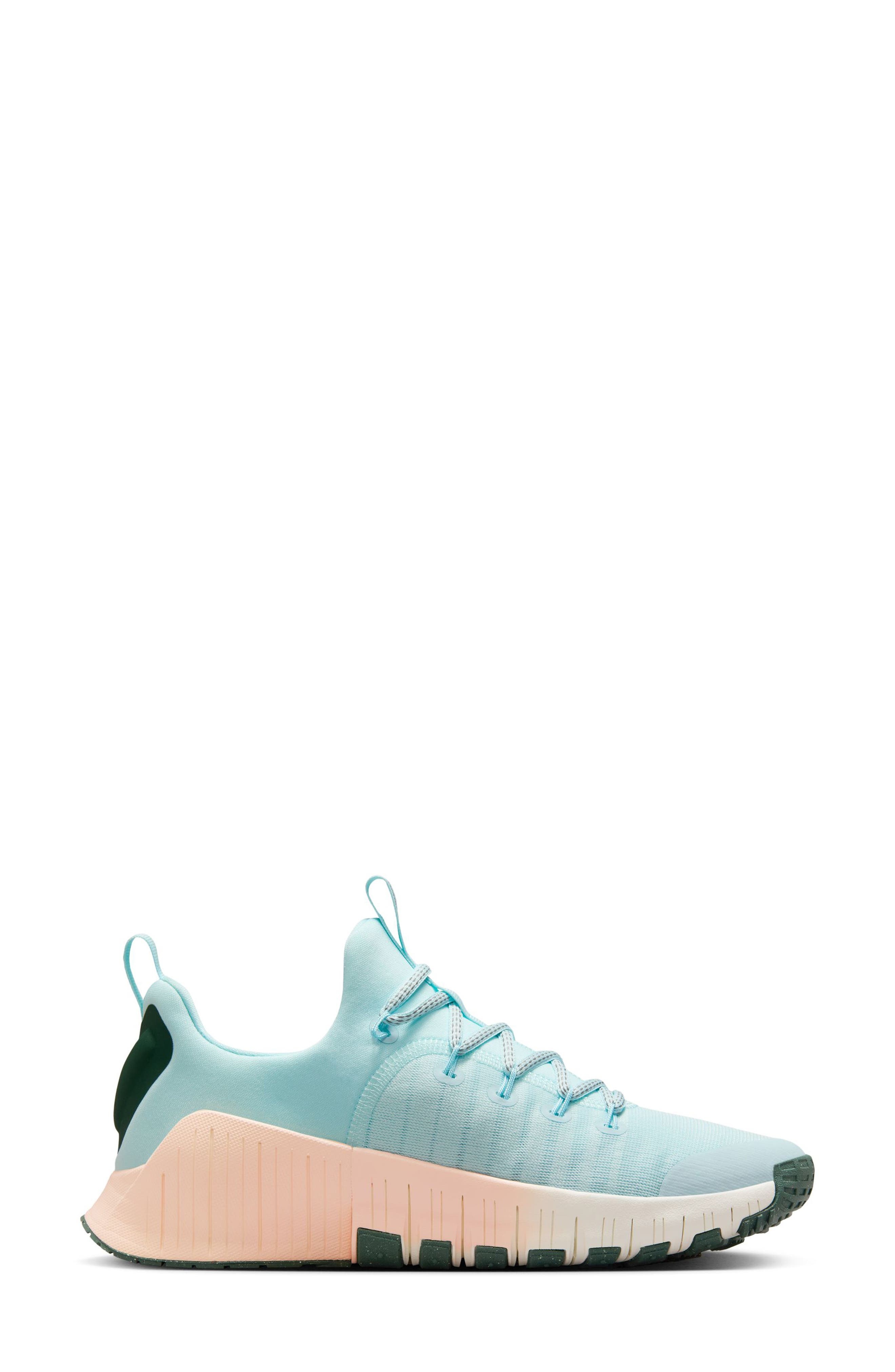 Nike Free Metcon 6 Training Shoe in Glacier Blue/Silver at Nordstrom - 6