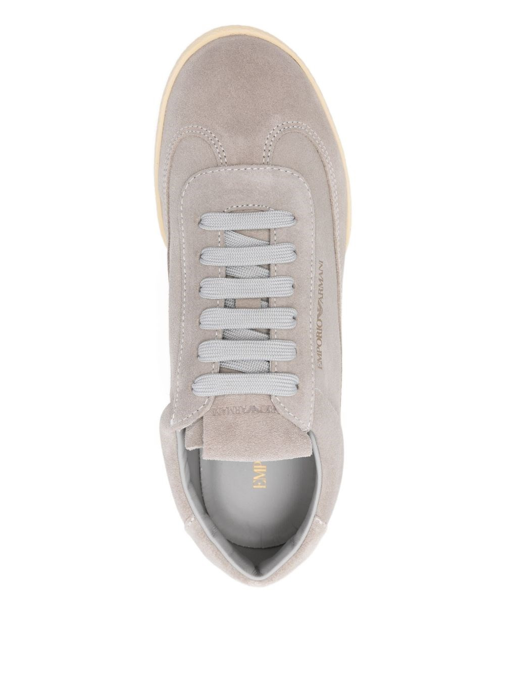 Suede leather sneakers - 4