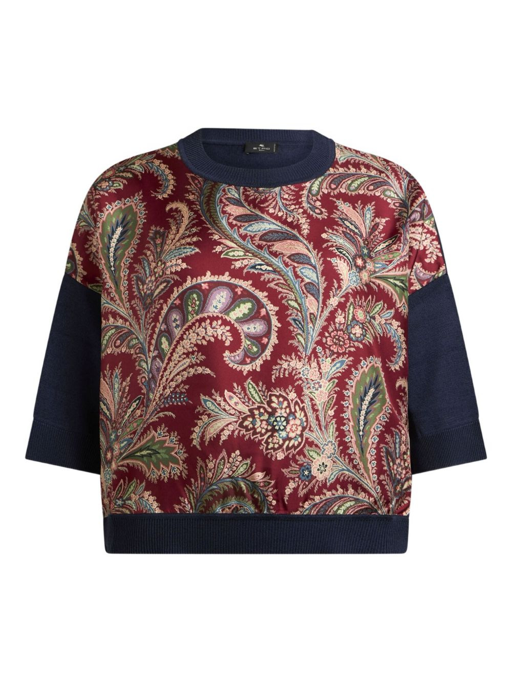 paisley-insert top - 1