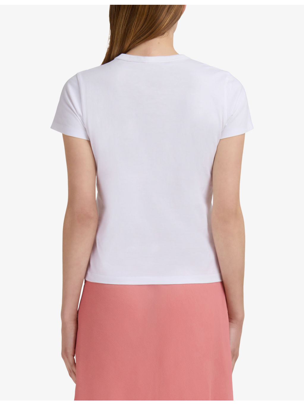 Floral-Embroidered Short-Sleeved Cotton-Jersey T-Shirt - 4