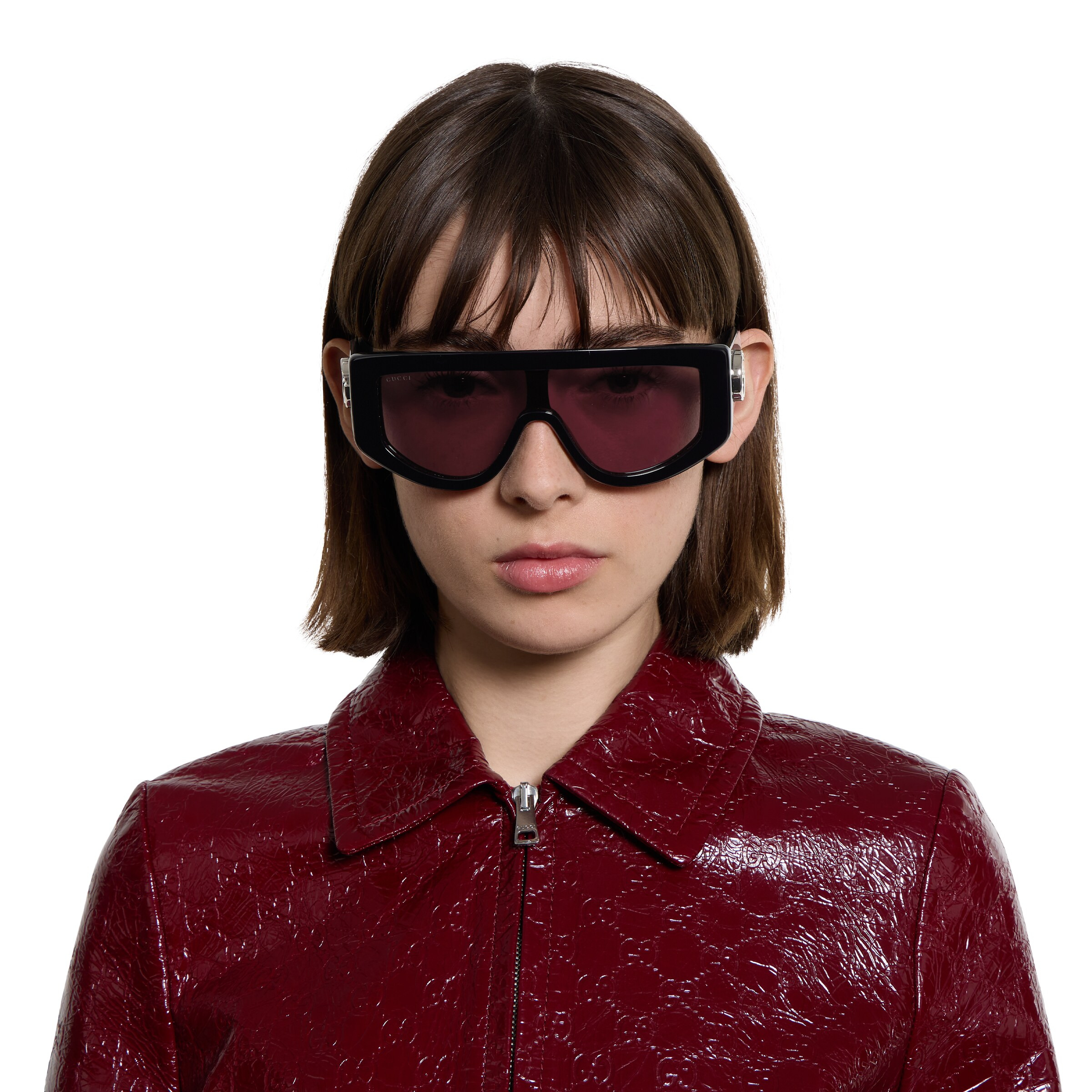 Rectangular frame sunglasses - 3