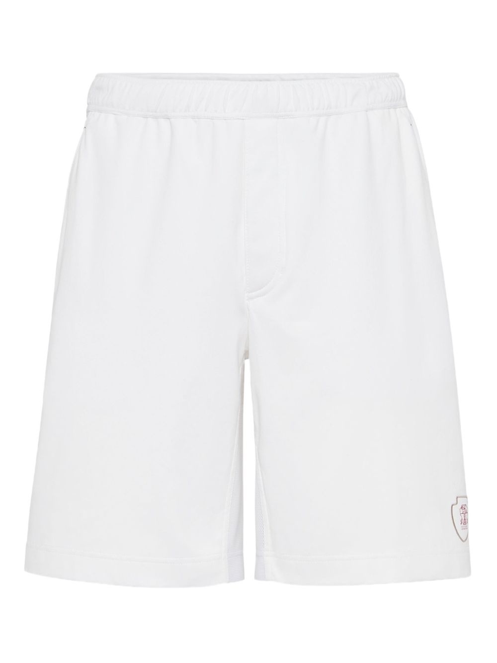 elasticated-waist shorts - 6