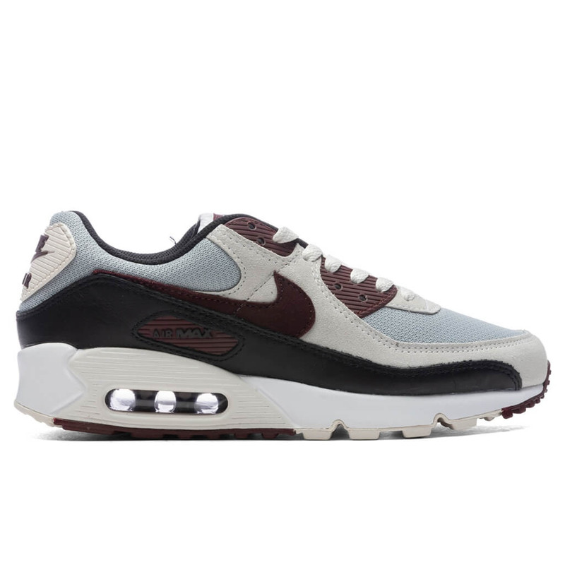 AIR MAX 90 - WOLF GREY/BURGUNDY CRUSH/PHANTOM - 1