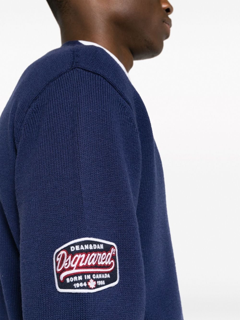 College Shetland wool cardigan - 5