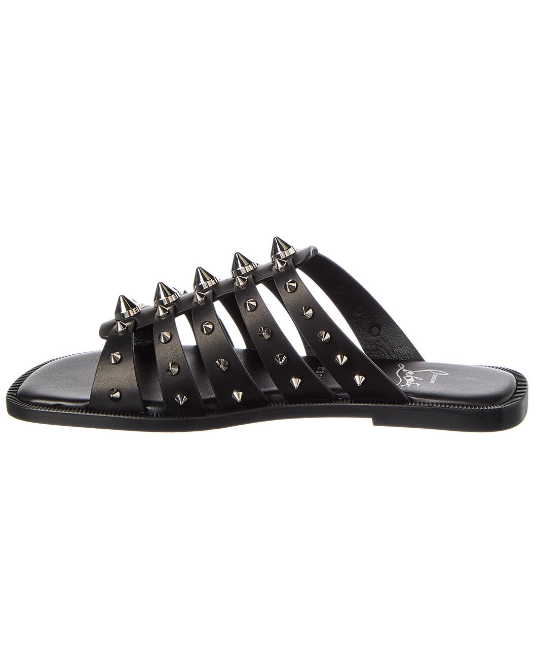 Christian Louboutin Charja Spike Leather Sandal - 2
