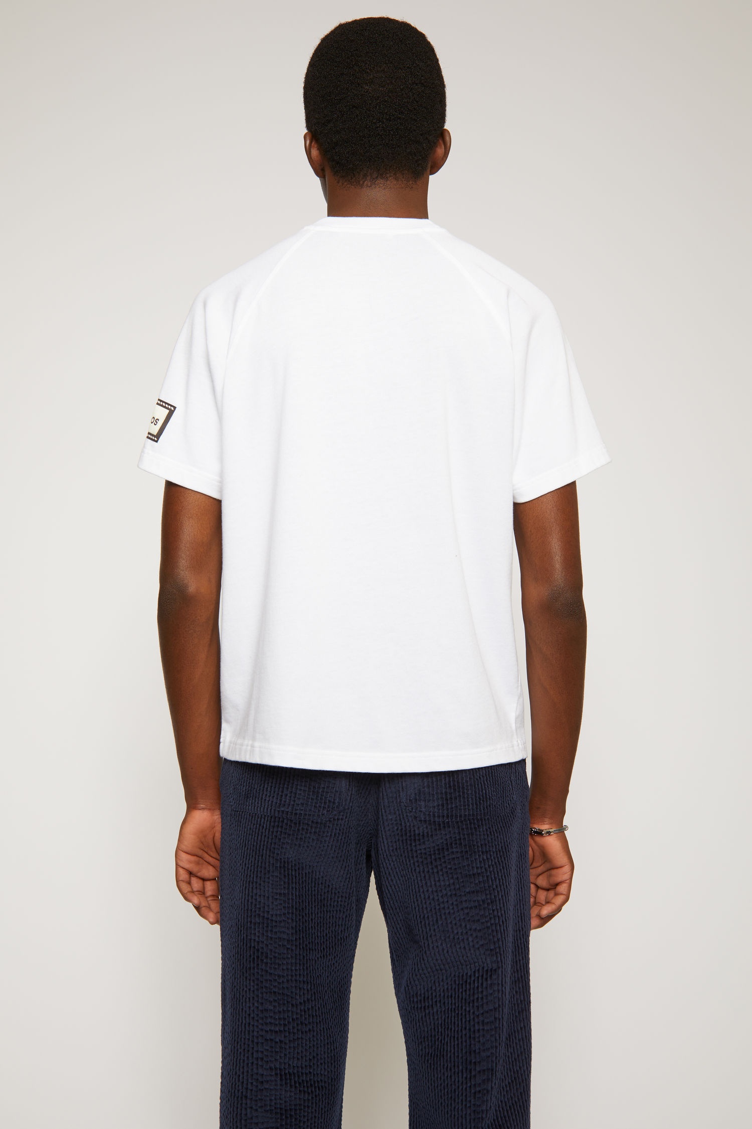 Reverse label t-shirt optic white - 4