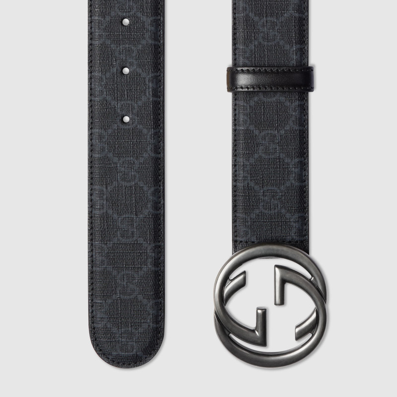 GUCCI GG belt with Interlocking G buckle outlook