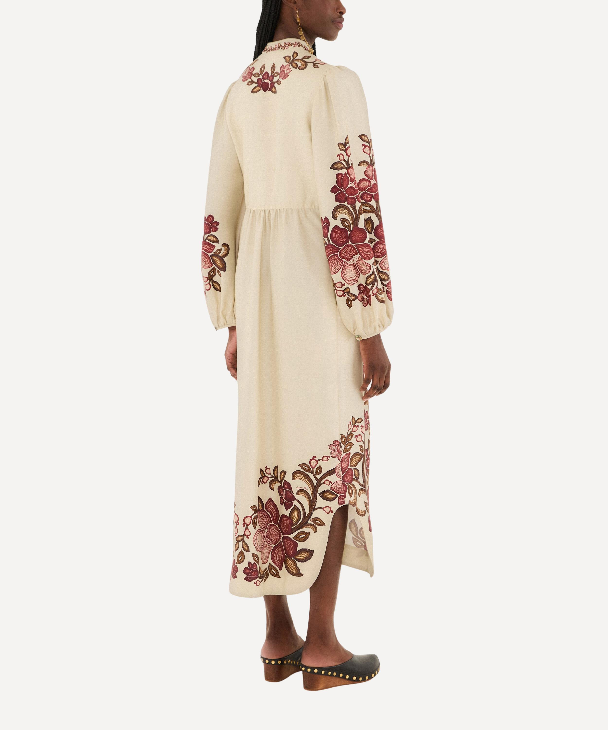 Sand Renata Floral Long Sleeve Midi Dress - 2
