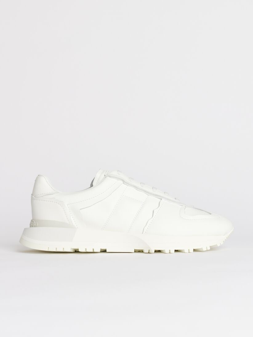 MAISON MARGIELA 50/50 SNEAKERS WHITE - 1