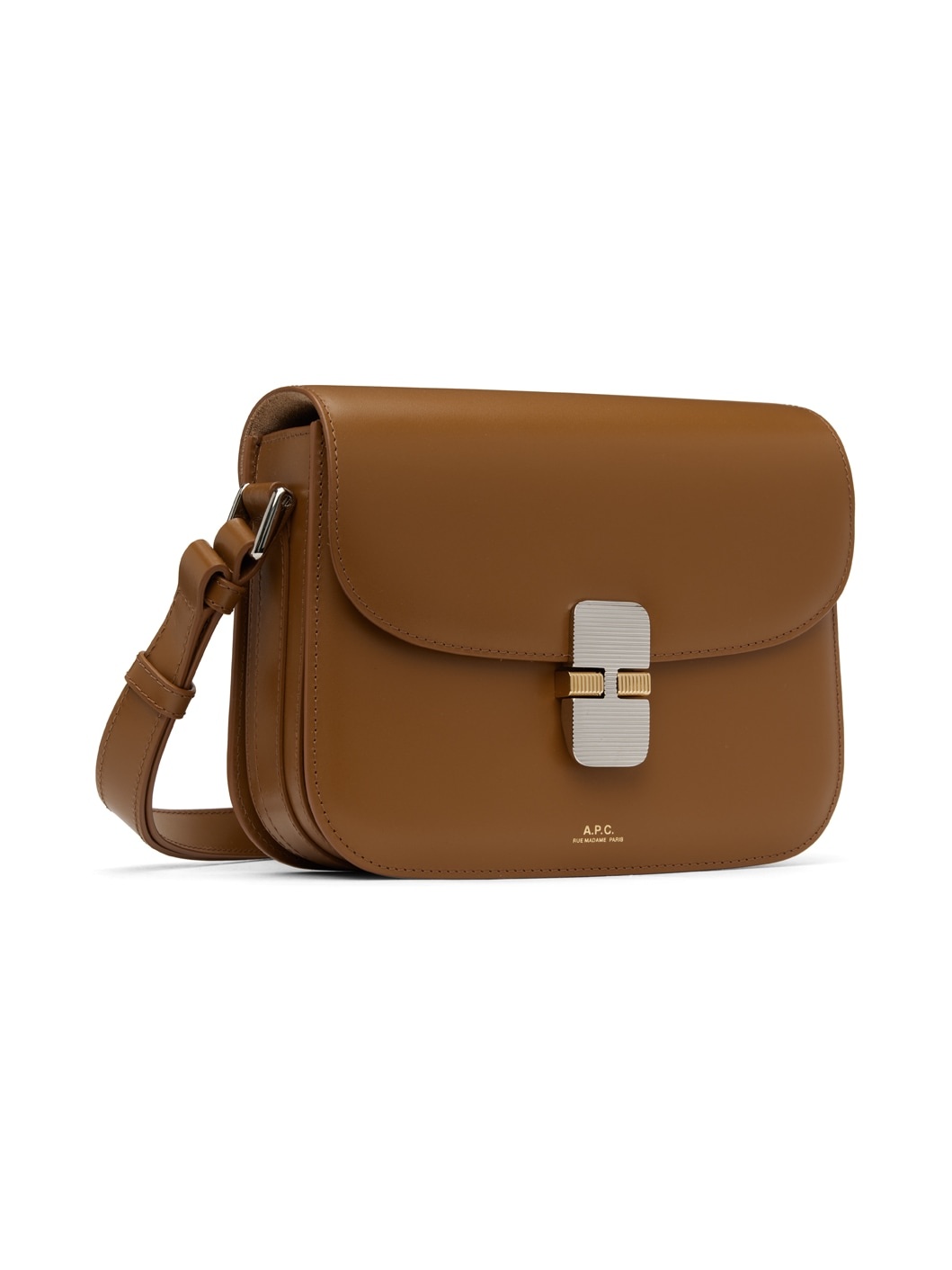 A.P.C. Small Grace Bag in Brown