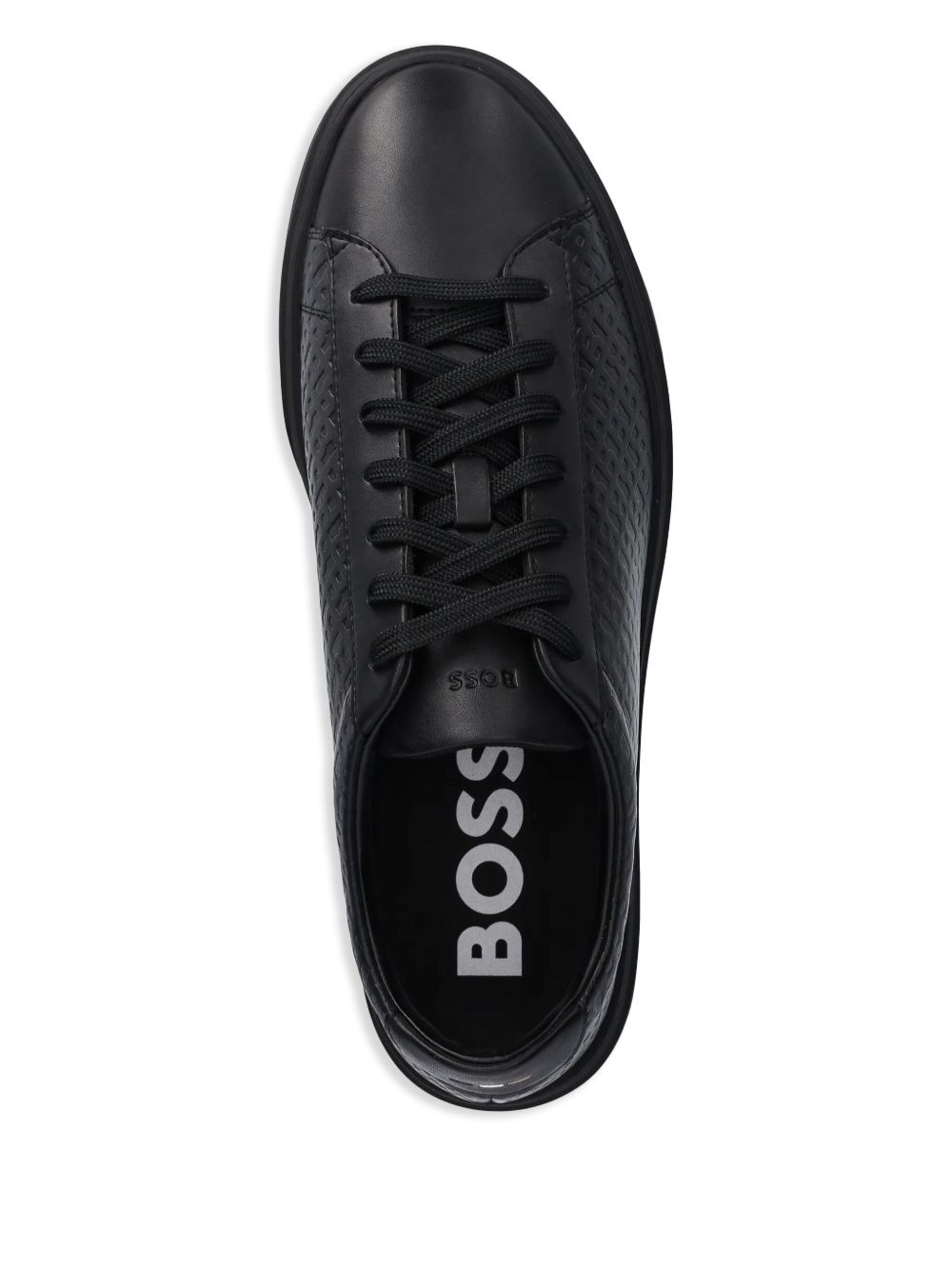 leather sneakers - 4