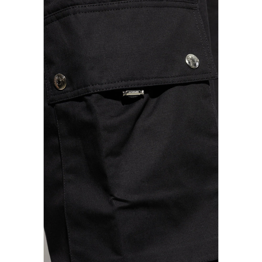Jacquemus Black Trousers - Wide-Leg Trousers Men - 2