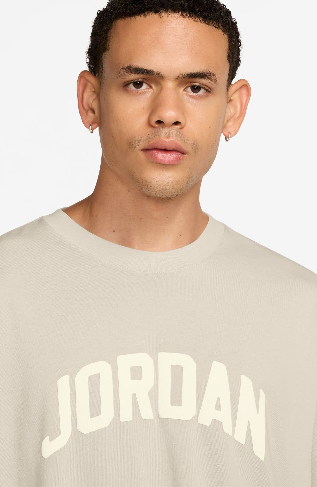 Jordan Flight Essentials Boxy Fit Graphic T-Shirt in Light Ore Wood Brown/Sail at Nordstrom - 3