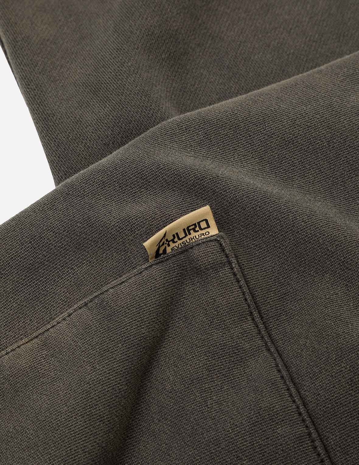 Heavy Washed Relax Fit Sweatpants - 10