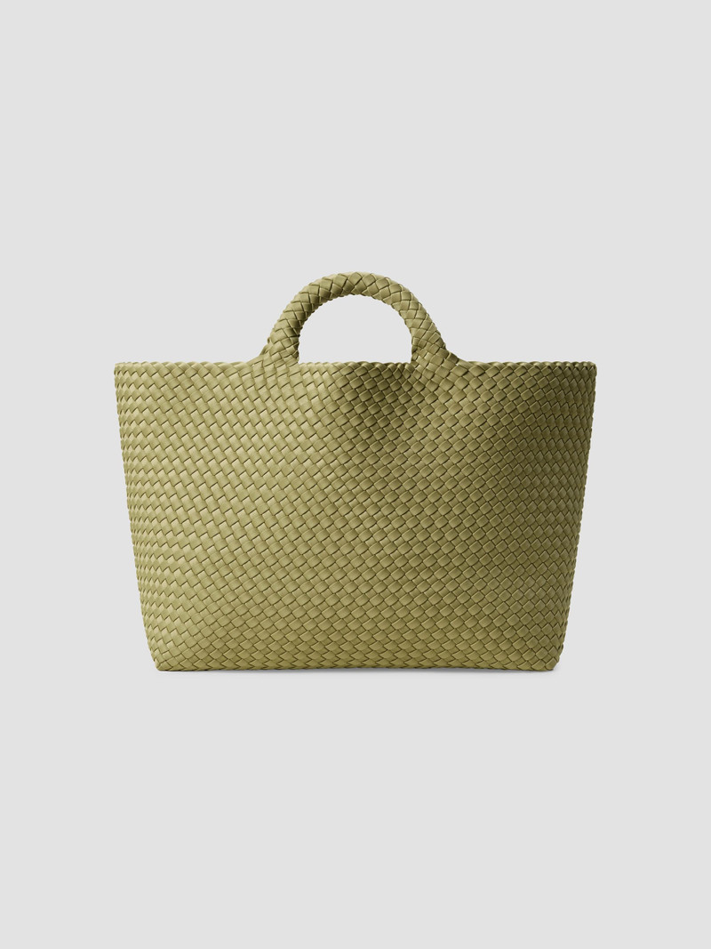 Women's St. Barths Large Tote Bag - Bottle Green 1