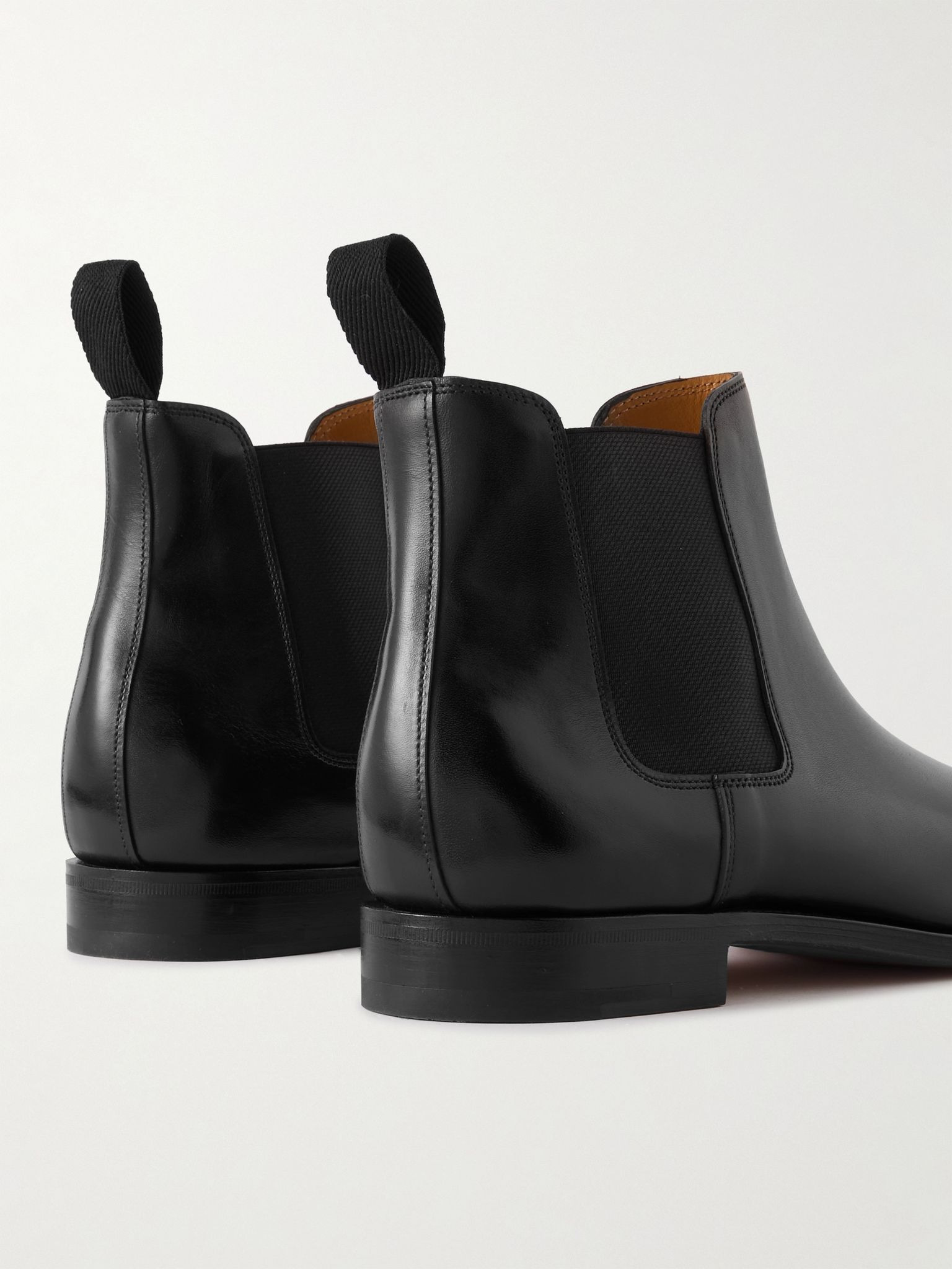Lawry Leather Chelsea Boots Black - 5