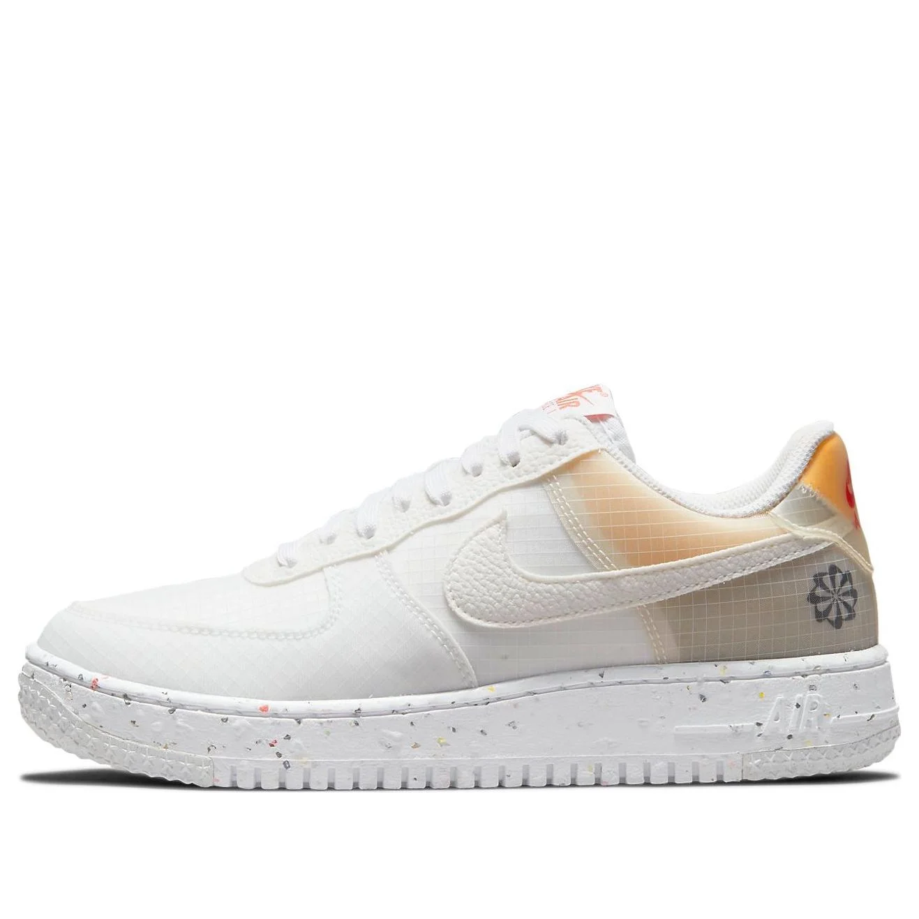 (WMNS) Nike Air Force 1 Crater 'Move To Zero - White Orange' DO7692-100 - 1