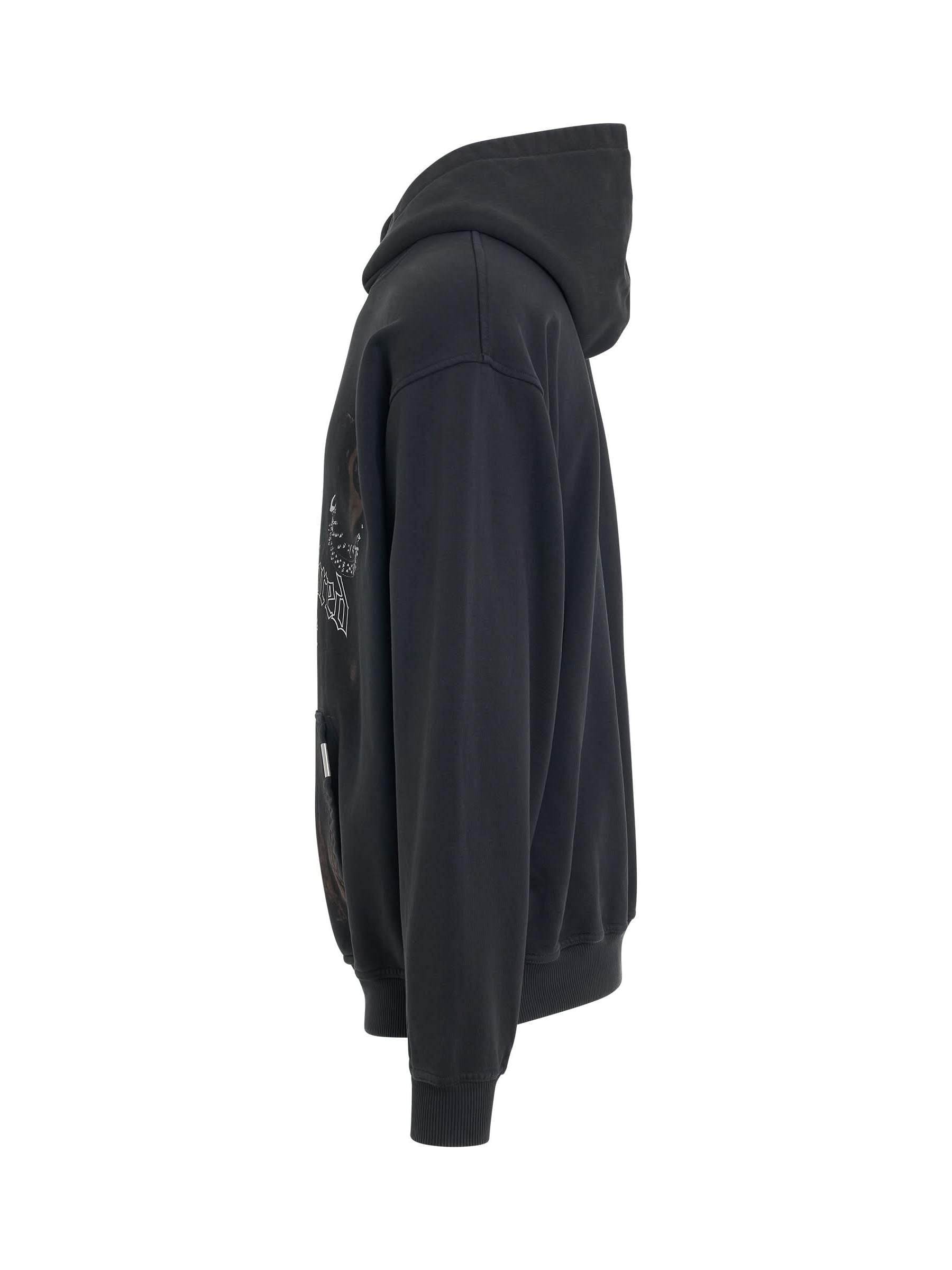Thoroughbred Hoodie in Vintage Black - 3