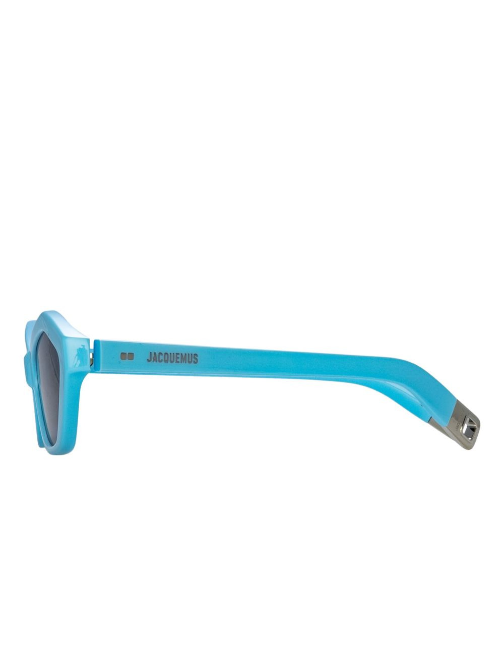 geometric-frame sunglasses - 3