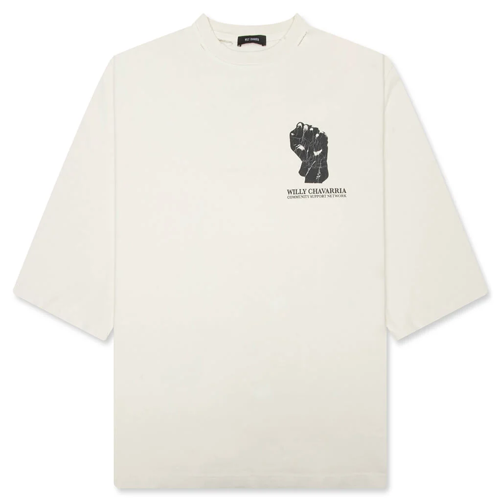 RESIST,PERSIST,EXIST BUFFALO TEE - MASA - 1