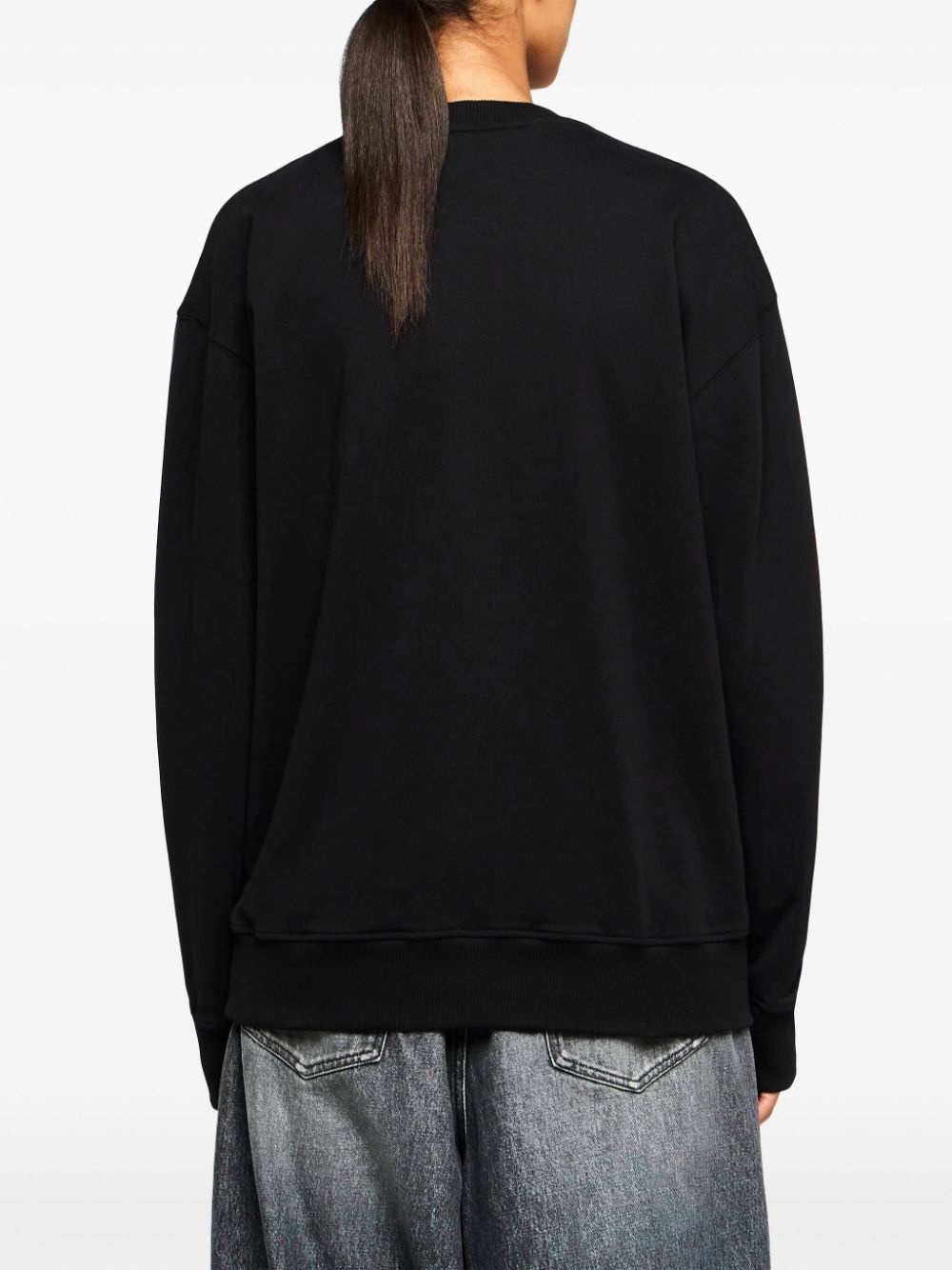 Classic logo-embroidered sweatshirt - 4