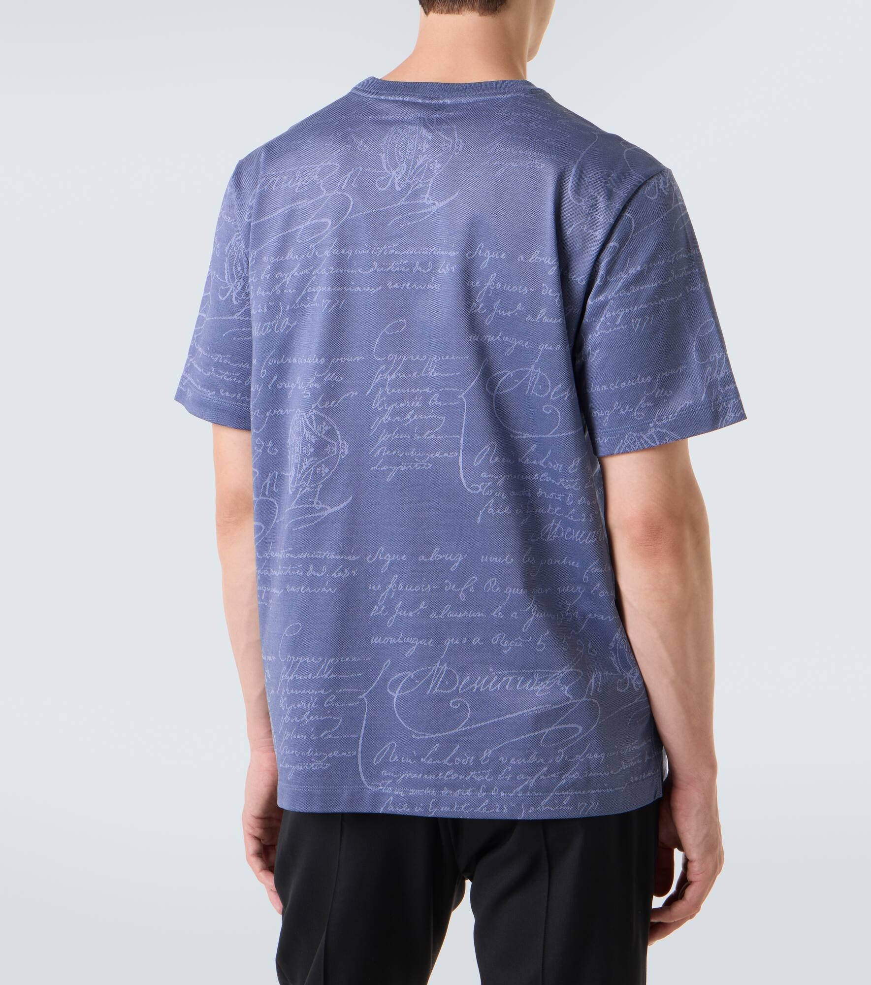 Printed cotton jersey T-shirt - 4
