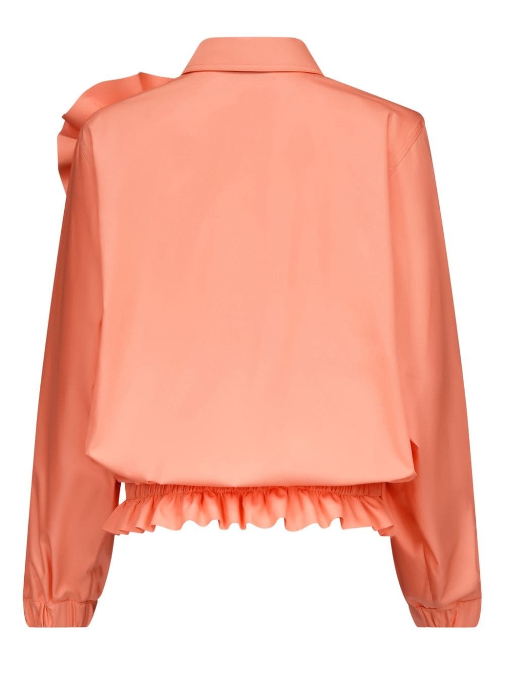 floral-appliquÃ© ruffled jacket - 4