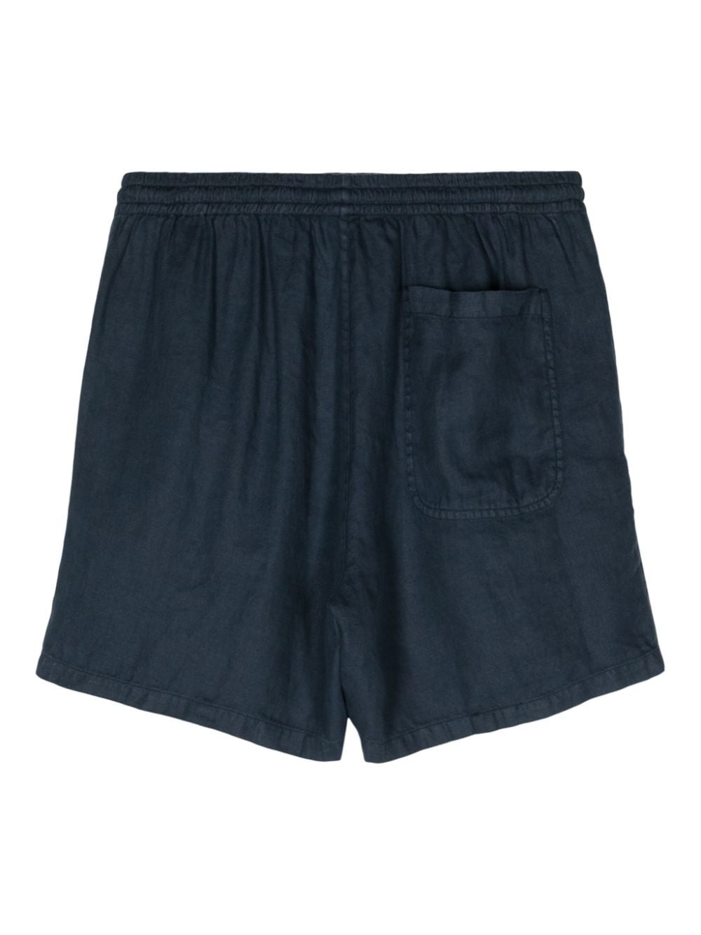 drawstring hemp shorts - 2