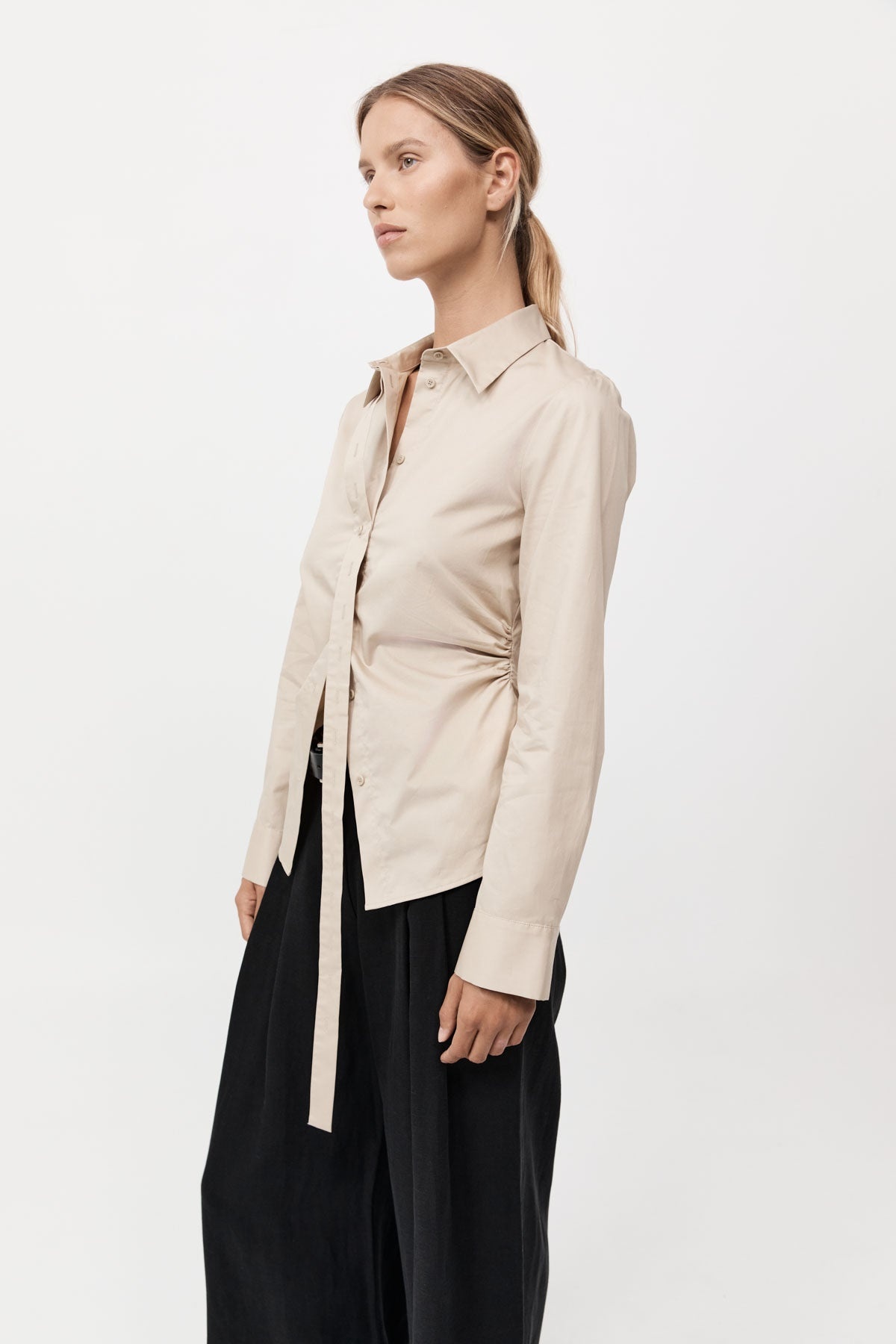 Deconstructed  Shirt - Champagne - 2