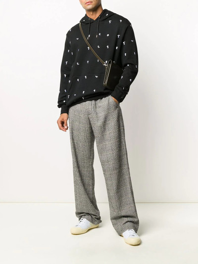 Paul Smith embroidered numbers hoodie outlook