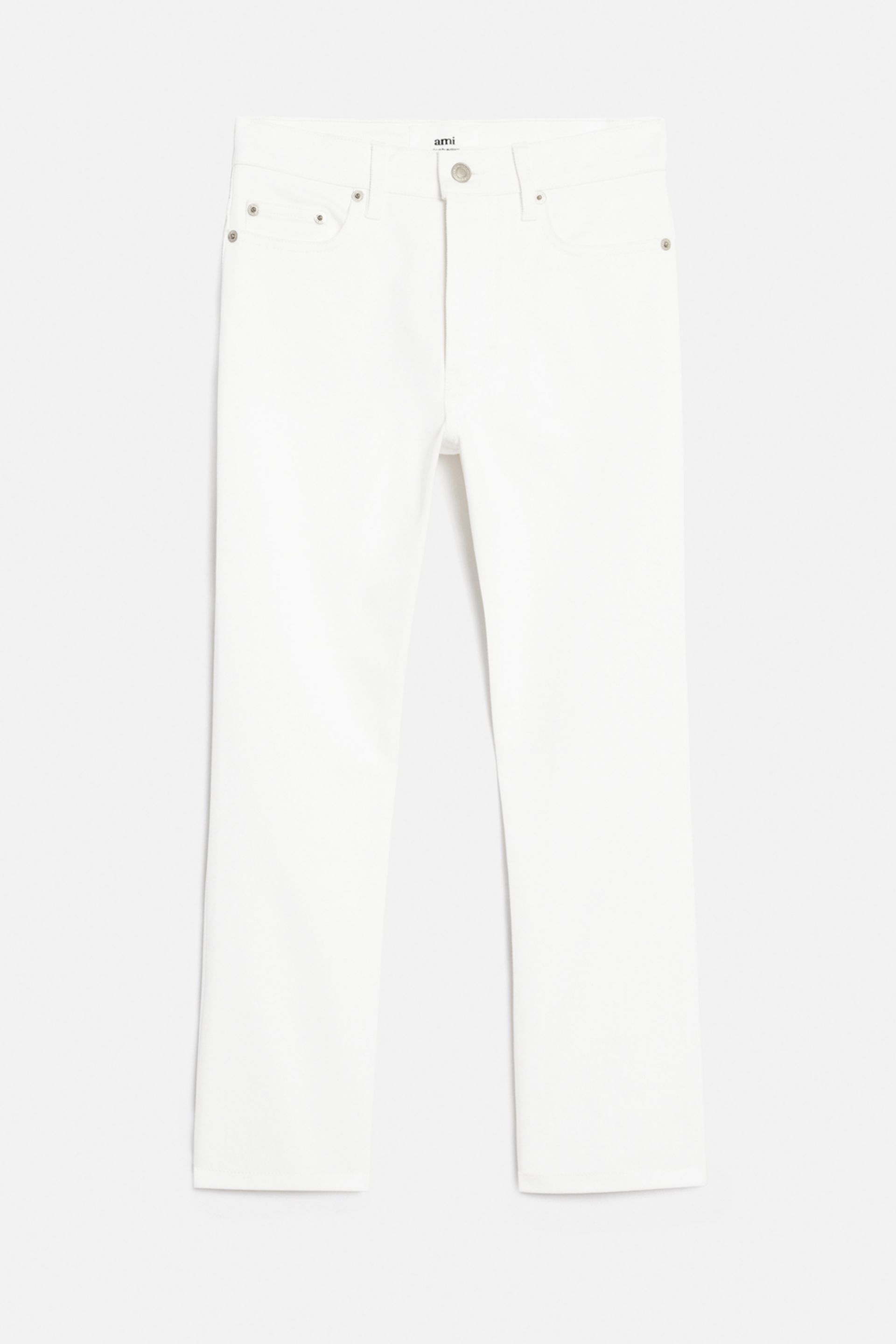 Cropped Slim Fit Trousers - 1