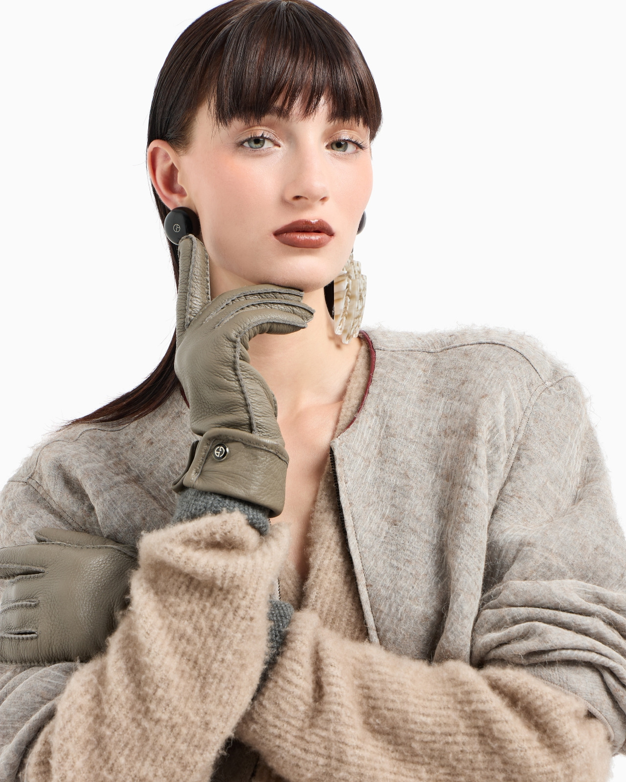 Deerskin leather gloves - 3