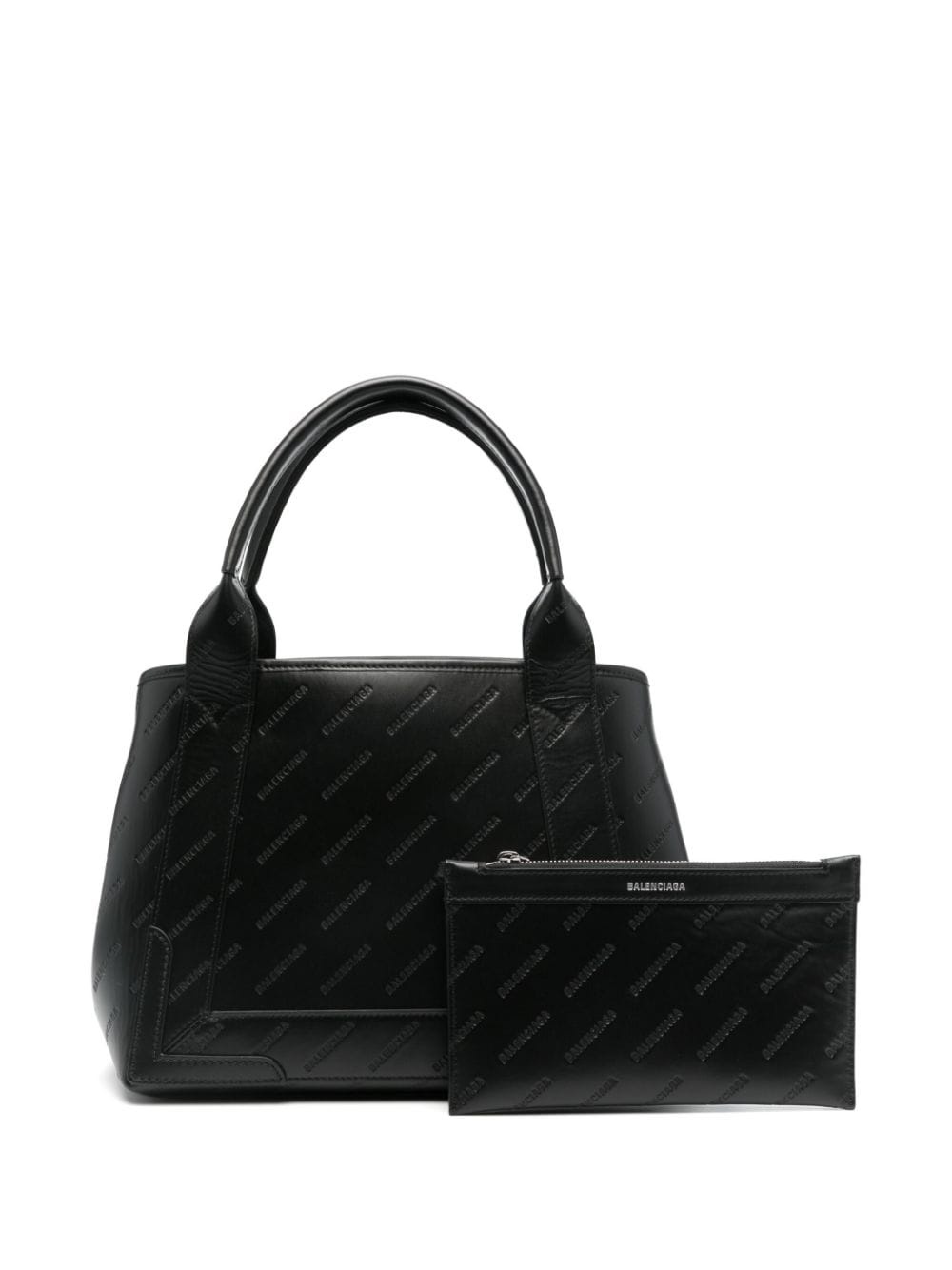debossed-logo tote bag - 6