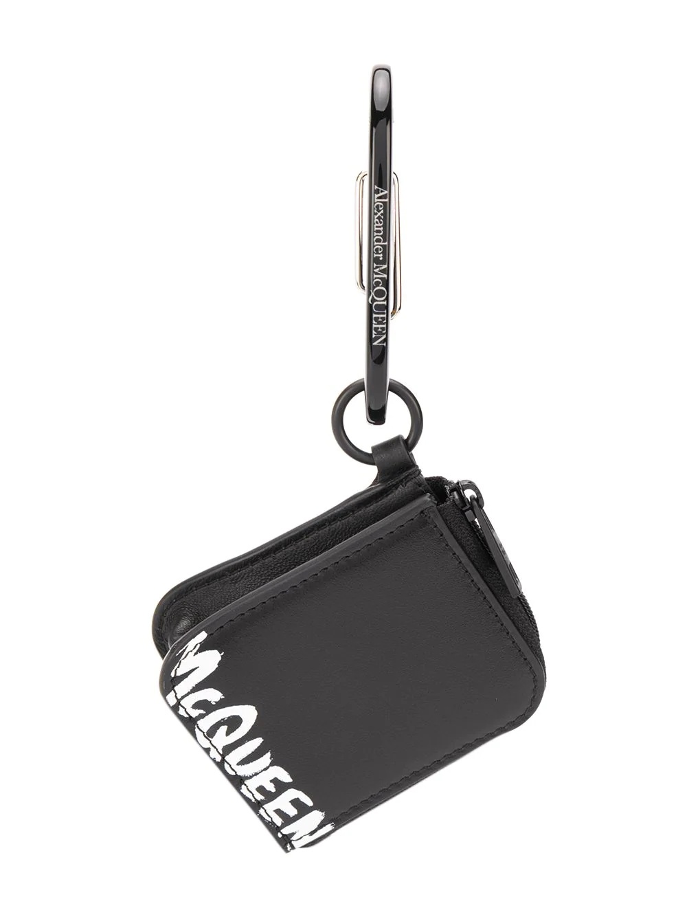 logo zip pouch keyring - 1