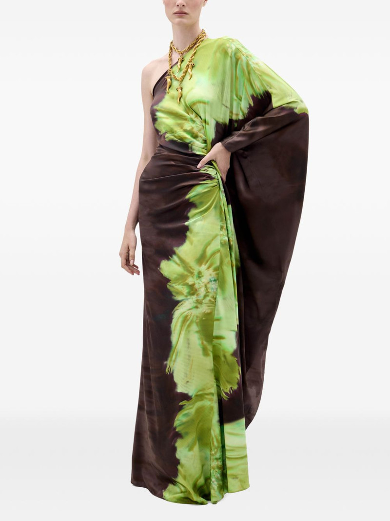 SILVIA TCHERASSI Afrodita one-shoulder maxi dress outlook