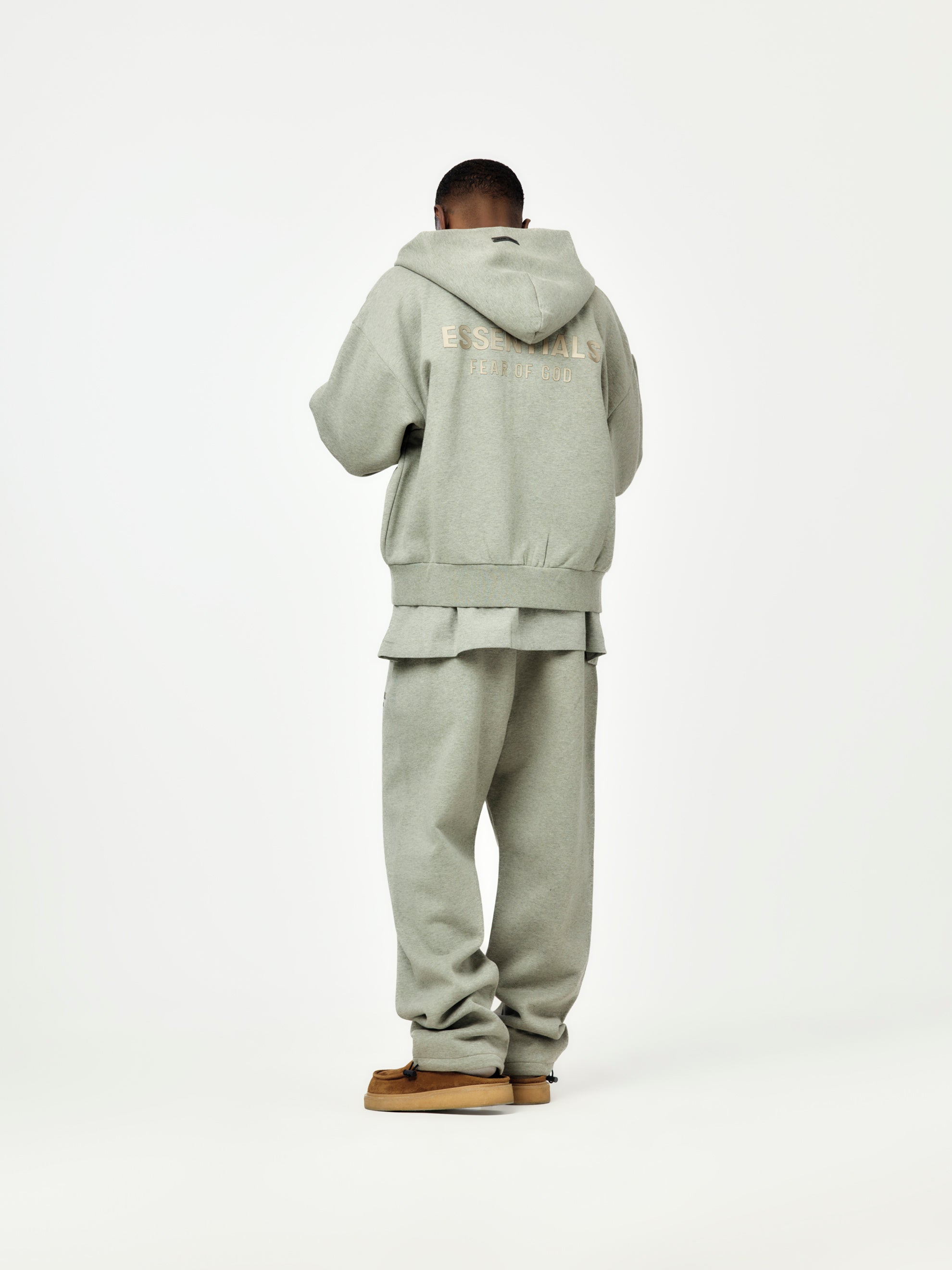 RELAXED FLEECE SWEATPANT (CONCRETE) - 3