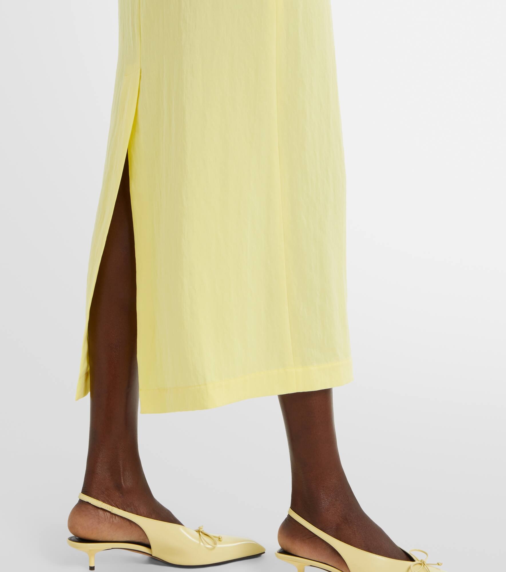 Floral embroidered midi dress - 5
