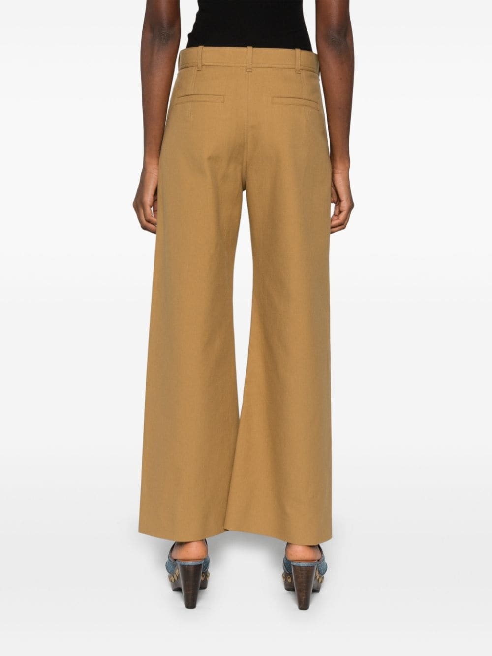 wide-leg trousers - 4