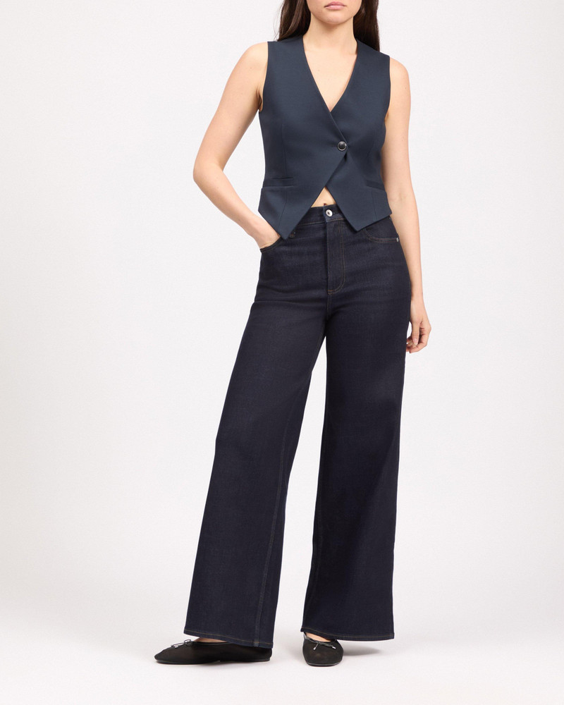 Serena Wide-Leg Jean High-Rise in High Stretch Denim 1