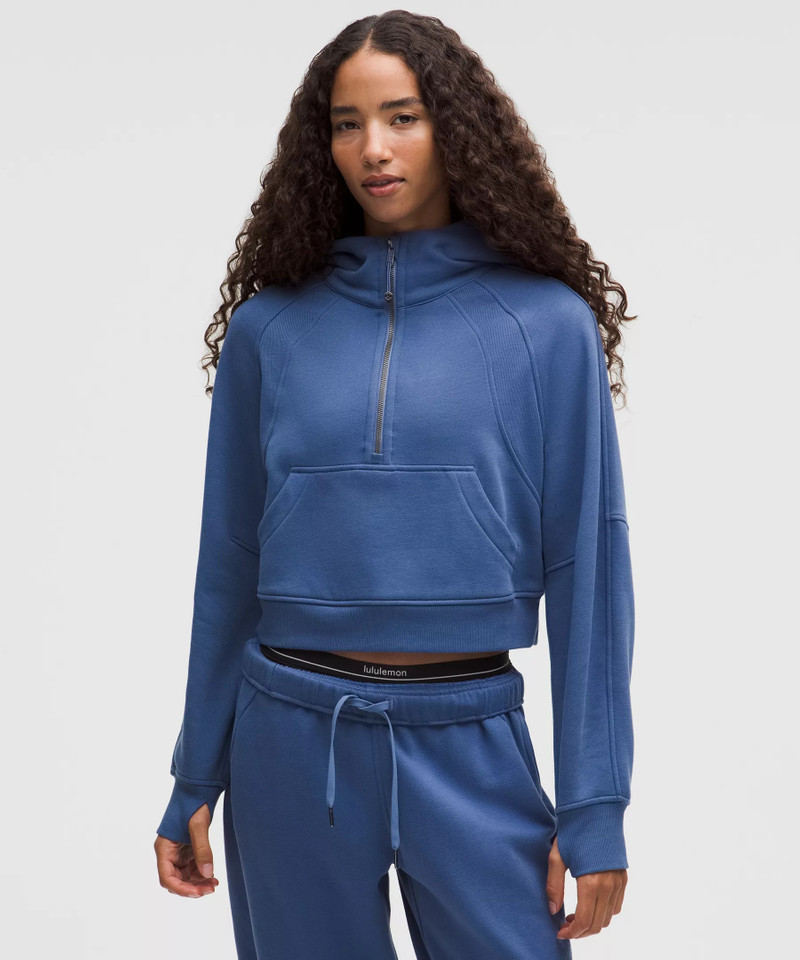 Scuba Oversized Half-Zip Hoodie 1
