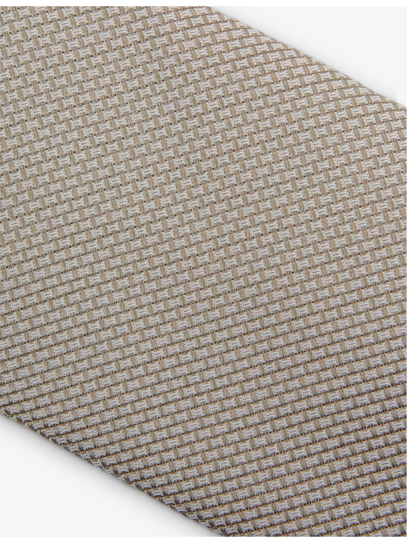 REISS Ceremony textured silk tie outlook