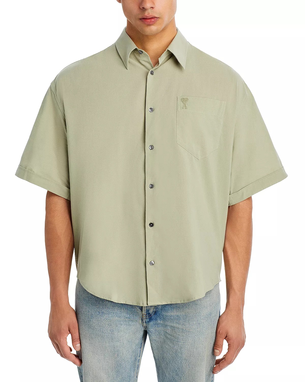 Boxy Fit Short Sleeve Shirt - 3