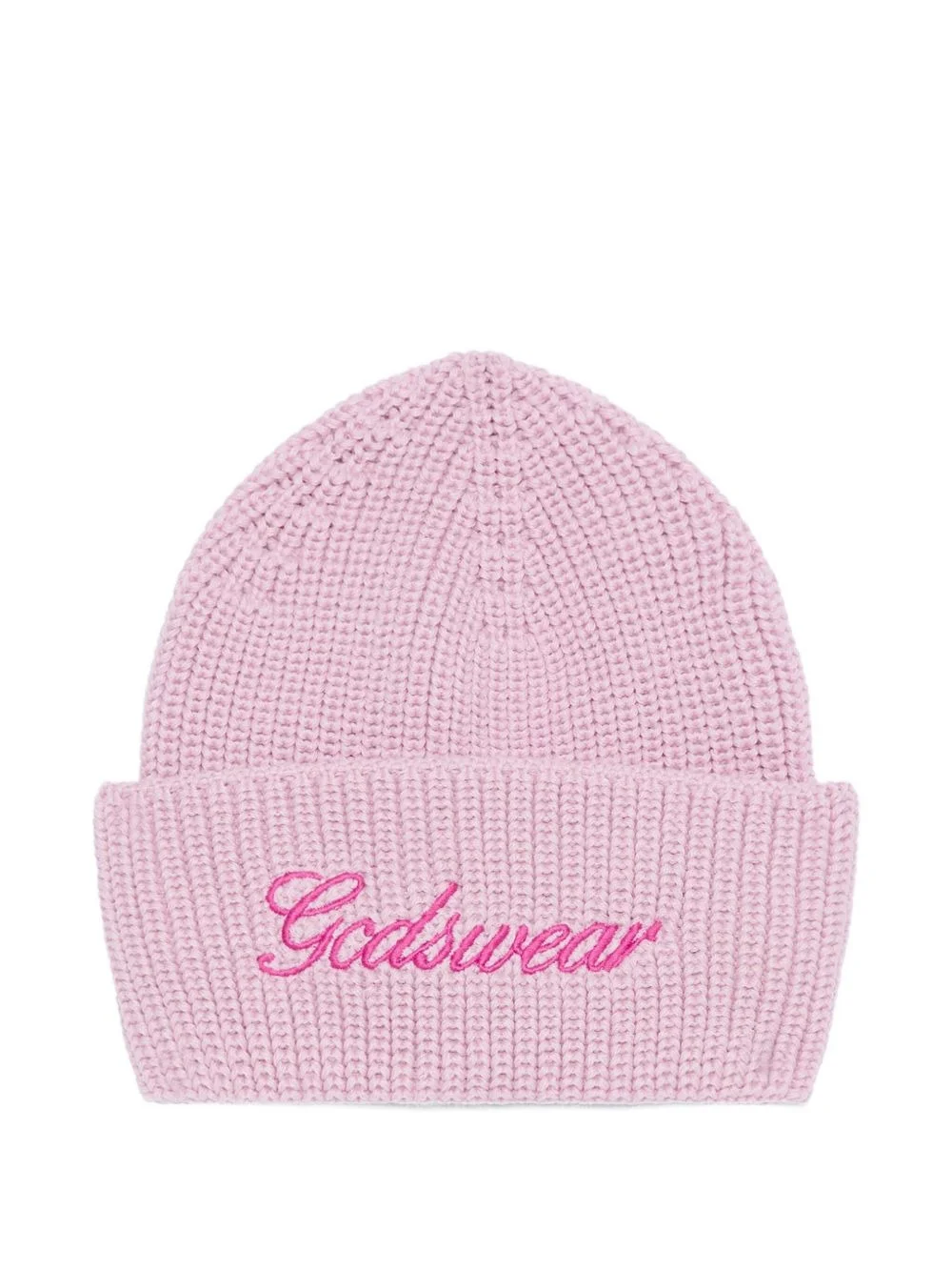 logo-embroidered beanie - 1